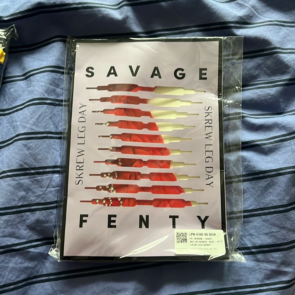 Savage Fenty thigh high tights